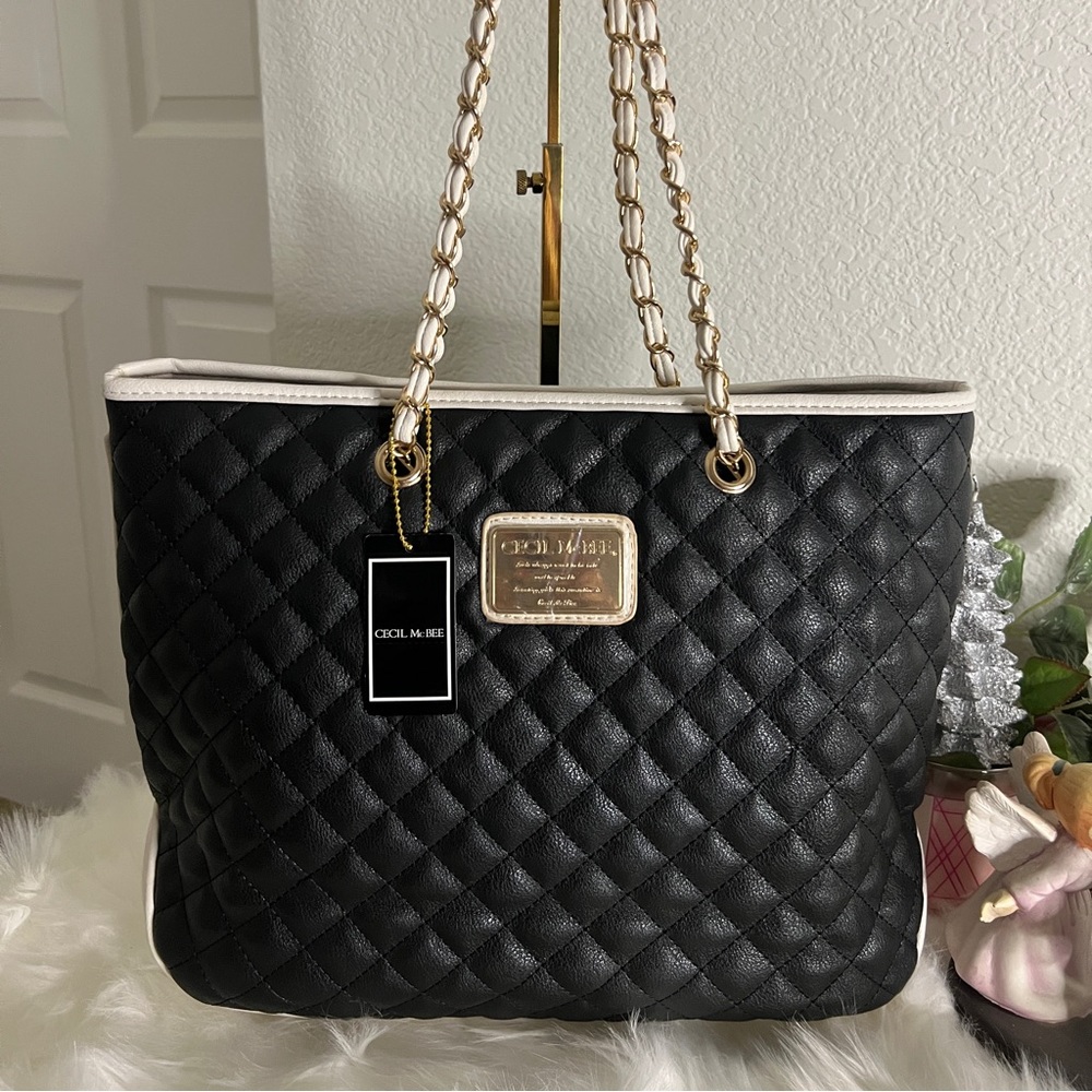 Cecil McBee Quilted Tote Bag
